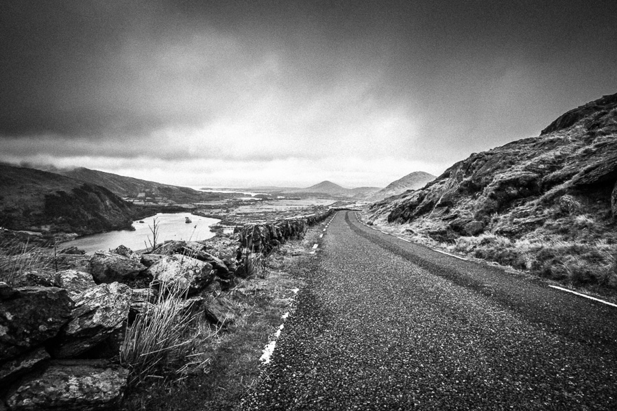 Straße zum Healy Pass, Irland