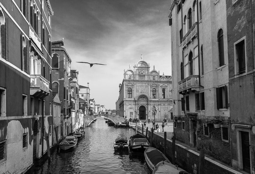 Venedig, Blick auf das Hospedale