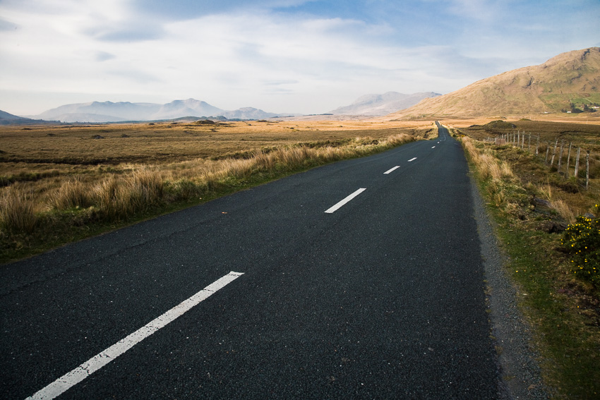 Straße in Irland