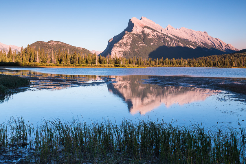 Mount Rundle and Vermillion Lakes, Banff Nationalpar, Alberta, Canada