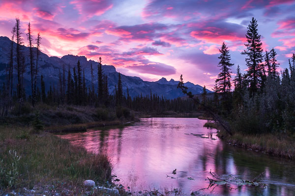 Glory Hole, Jasper Nationalpark, Alberta, Kanada Glory Hole, Jasper Nationalpark, Alberta, Kanada