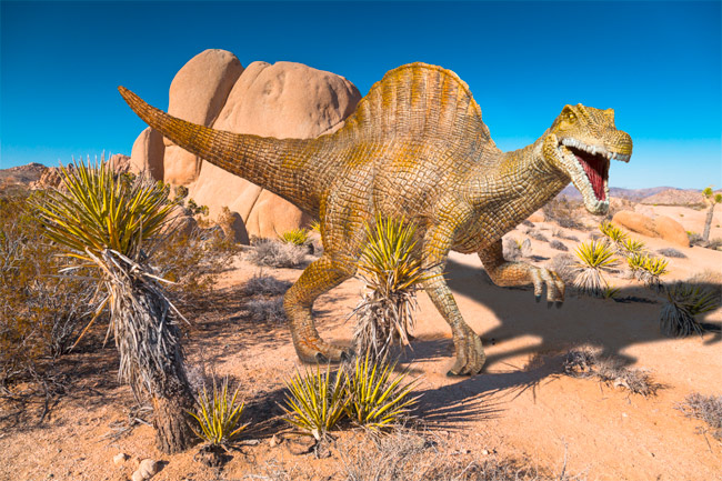 Dinosaurier in der Wüste Dinosaurier in der Wüste